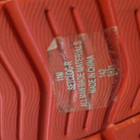 Easy Spirit Travel clogs red size 11M - Picture 2 of 3